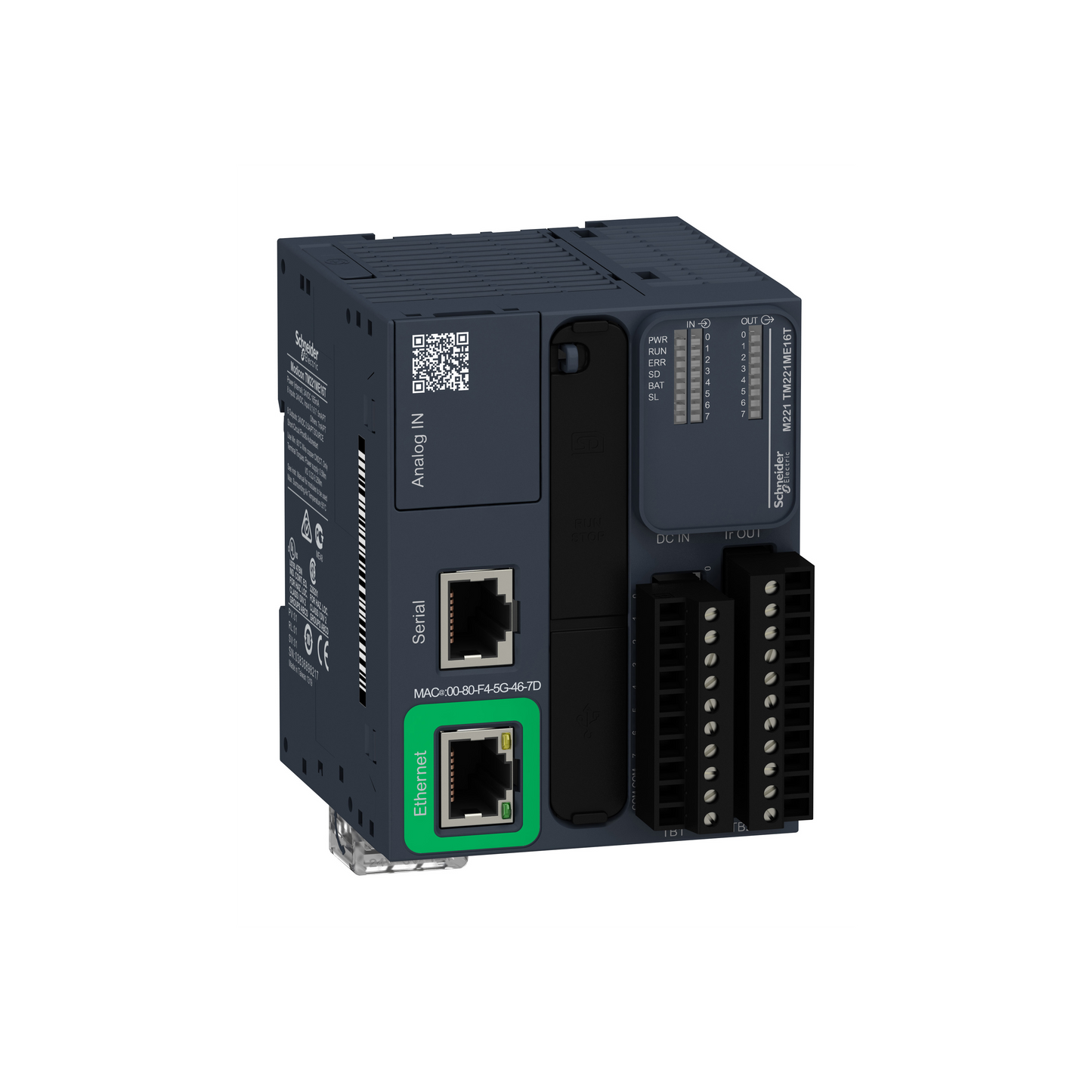 Schneider Electric-TM221ME16T-M221B 16E-S PNP ETH VIS