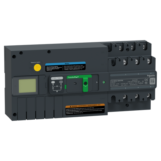Schneider Electric-TA16D3L1604TPE-TAA160 160A 3P AUTO LCD 400V