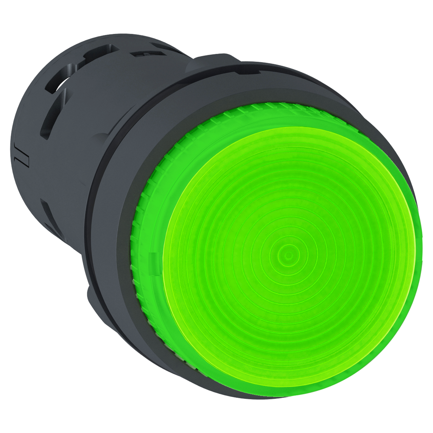 Schneider Electric-XB7NJ03B1-Harmony bouton poussoir lumineux - Ø22 - LED verte - à accrochage - 1F - 24v