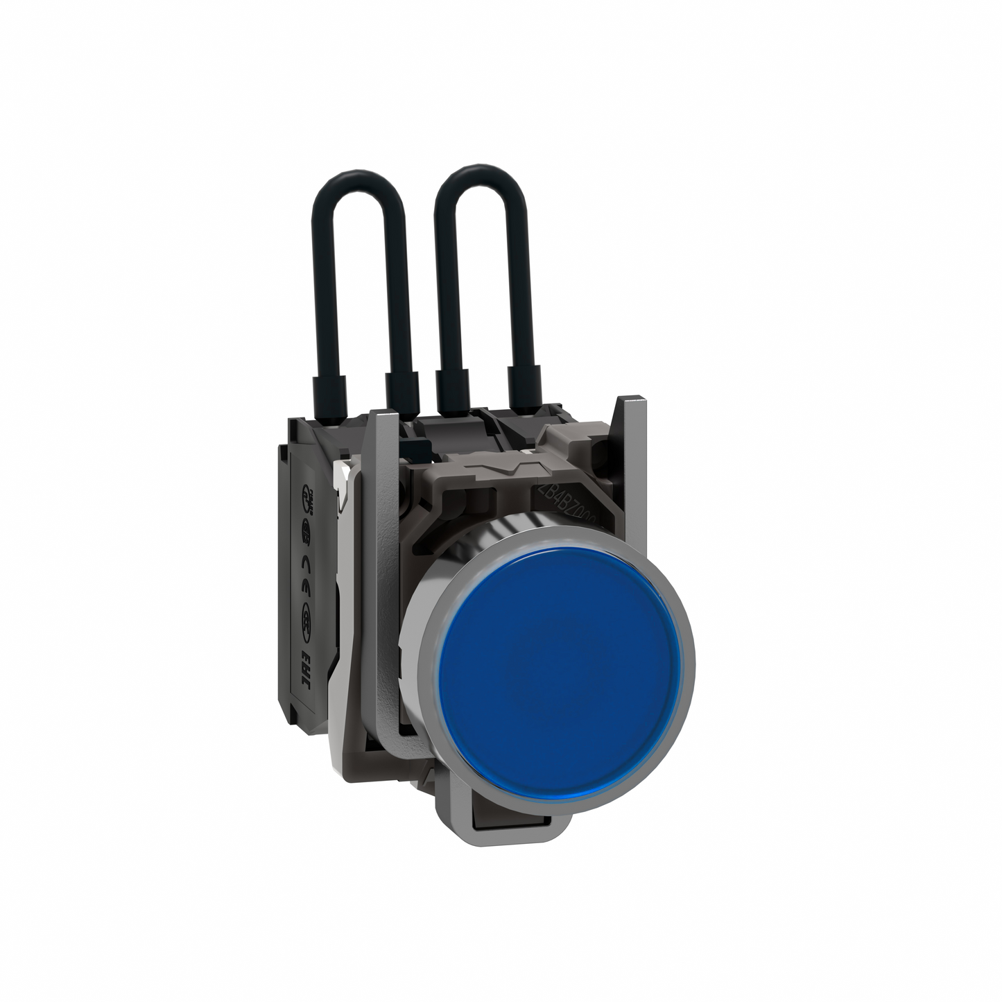 Schneider Electric-XB4BW26B5-VOYANT METAL - POUSSER PO