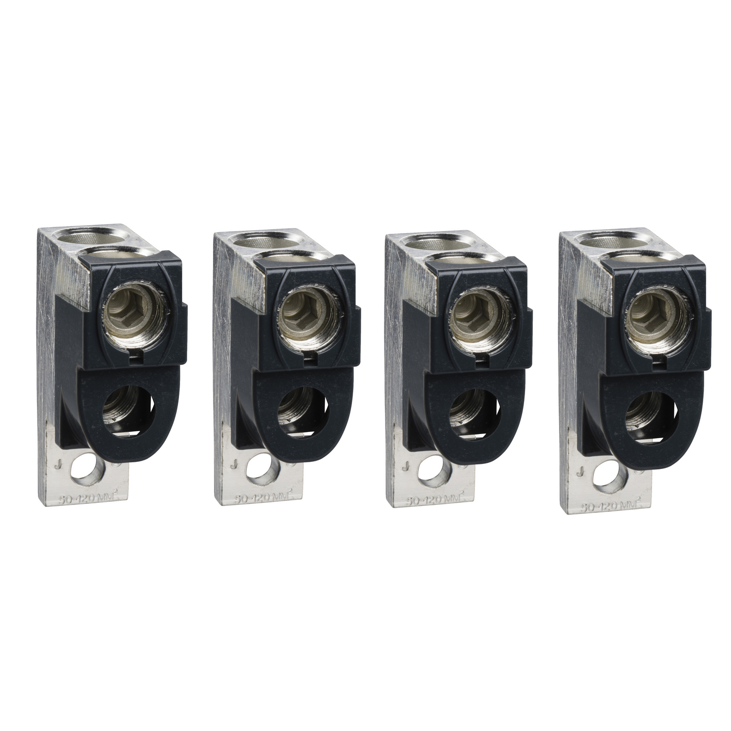 Schneider Electric-LV432482-ComPacT NSX630 - 4 bornes pour 2 câbles 35 à 240mm² et séparateur de phases