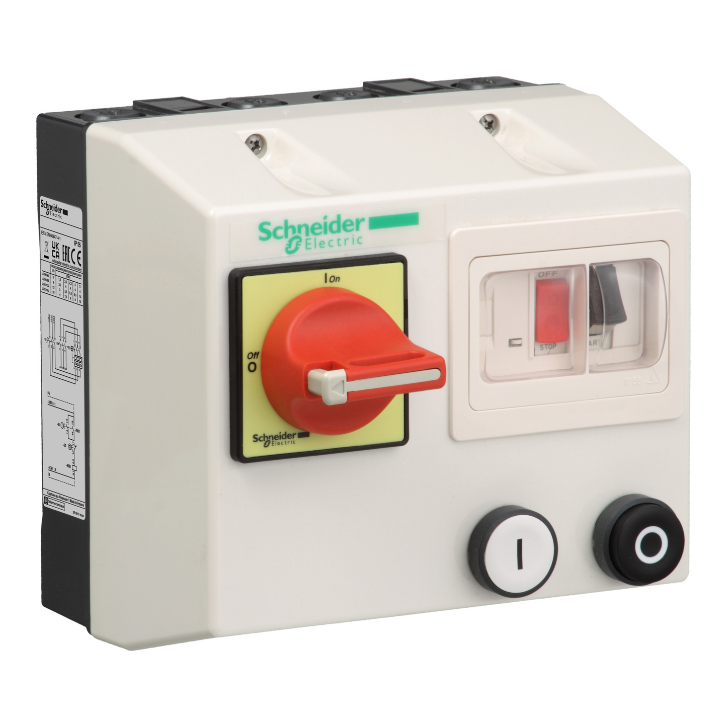 Schneider Electric-LG1K065Q706-TeSys LG1K - démarreur en coffret - 1..1,6A - bobine 380Vca