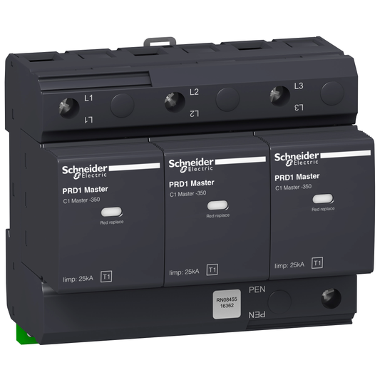 Schneider Electric-16362W-W-PRD1 Paraf Master 3P 350V AVEC