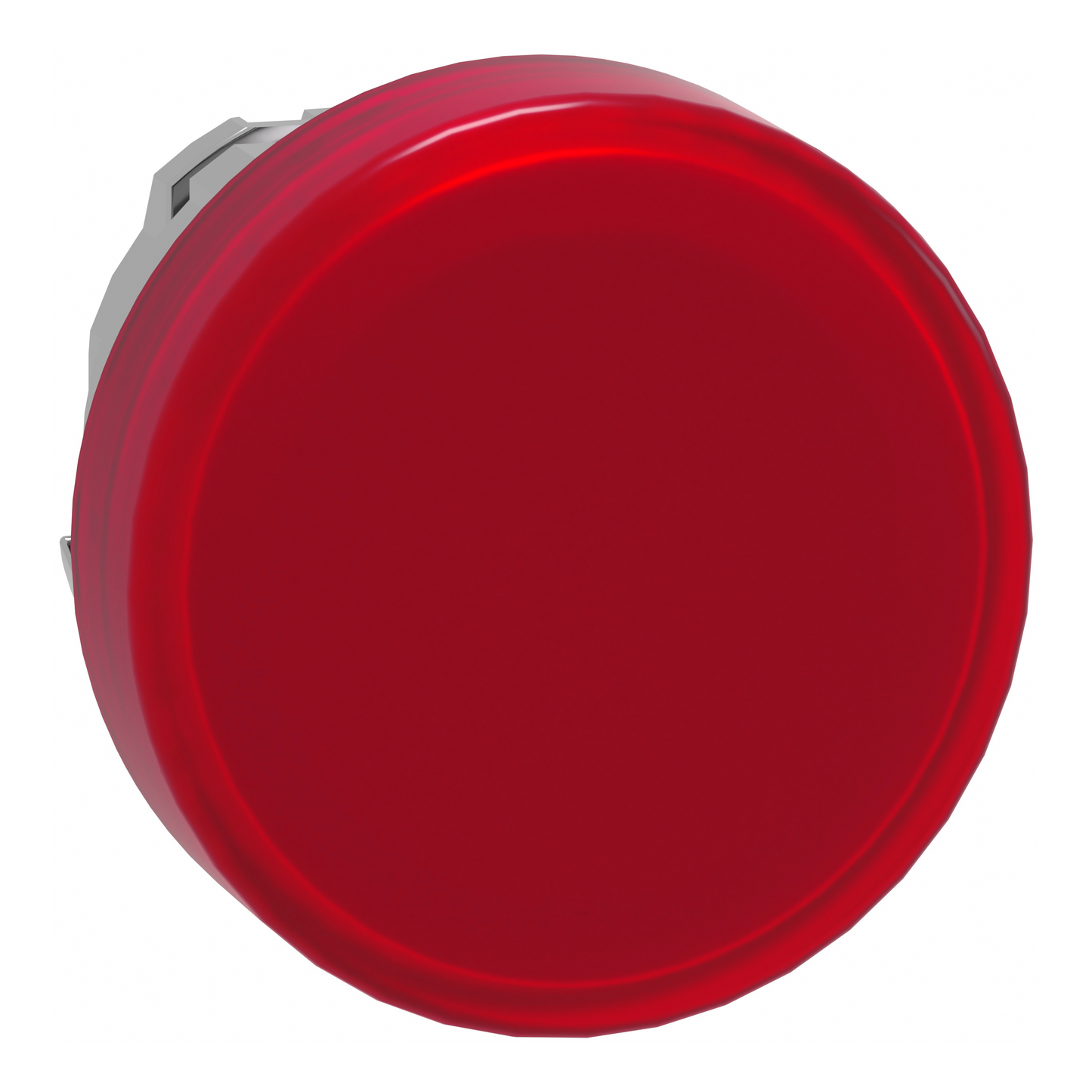 Schneider Electric-ZB4BV043E-Harmony XB4 - tête voyant lumineux DEL - Ø22 - lisse - pour étiquette - rouge