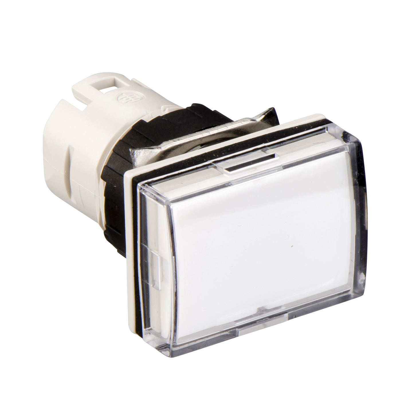 Schneider Electric-ZB6DV1-Harmony ZB6 - tête rect. pour voyant - Ø16mm - cabochon lisse - blanc
