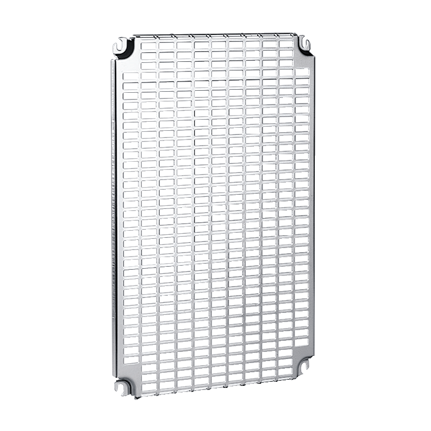 Schneider Electric-NSYPMR57-PanelSeT - Thalassa - châssis perforé Telequick - acier - pour armoire 500x750mm