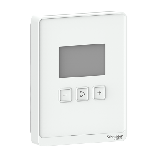 Schneider Electric-SLAWLXX-BMS - sonde analogique optimum blanche LCD 0..10V - 4..20mA