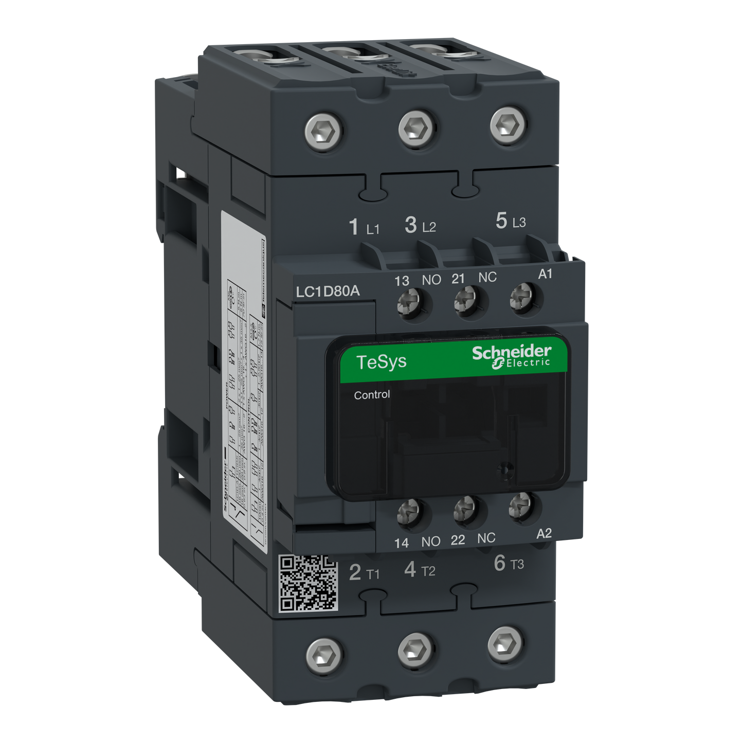 Schneider Electric-LC1D80AV7-TeSys D - contacteur - 3P(3 NO) - AC3 - <= 440V 80A - 400Vca - Everlink