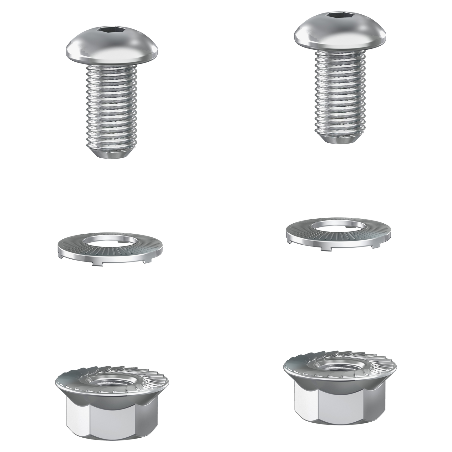 Schneider Electric-NSYPLK6G-PanelSeT Accessoires - Vis M12 de juxtaposition - pour socles SF6G