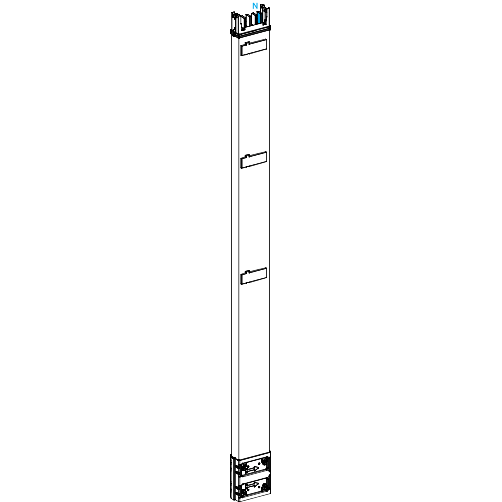 Schneider Electric-KSA400EV4203-Canalis KSA - colonne montante 400A - 2 m - 3 trappes de dérivation