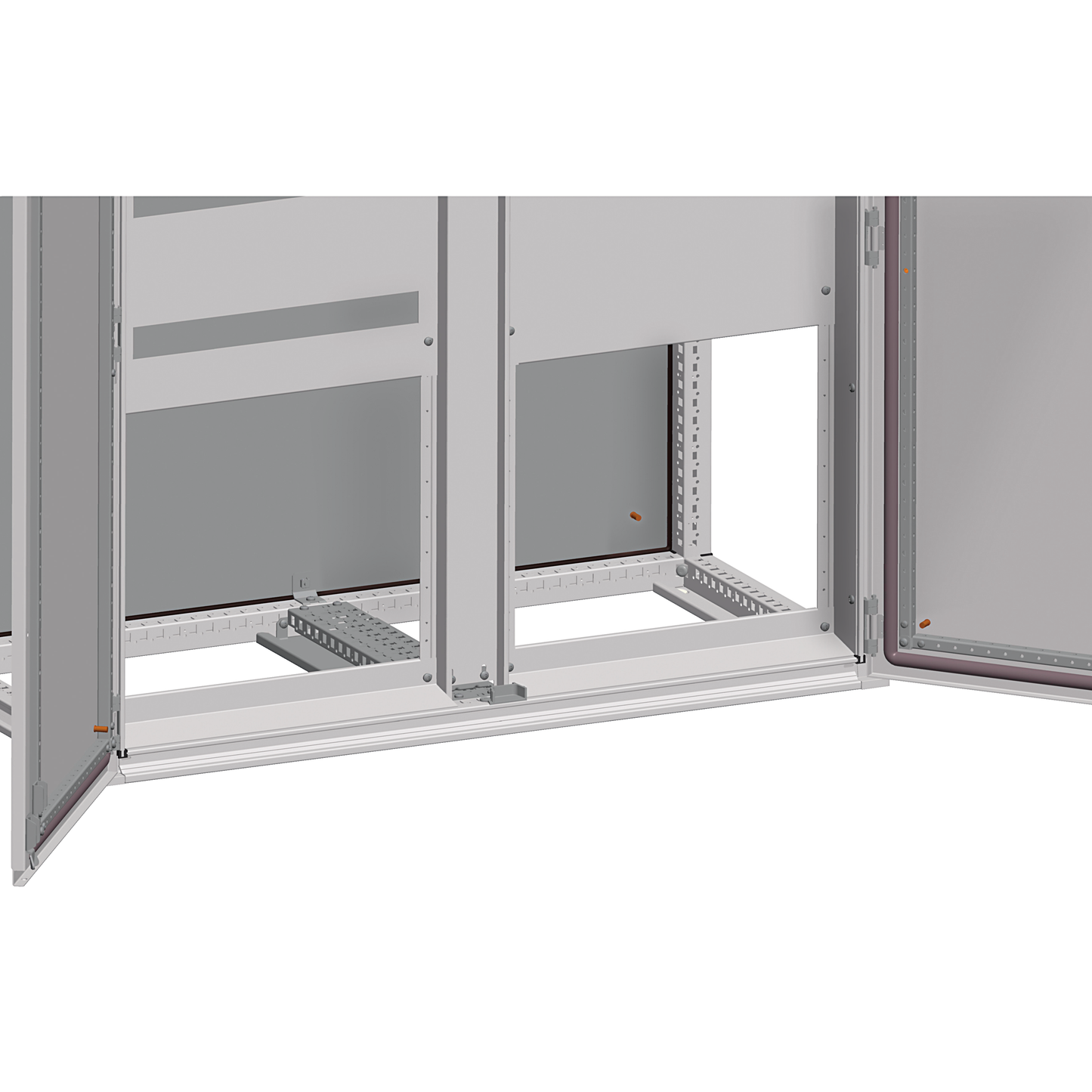 Schneider Electric-NSYSMP2D6-PanelSeT Accessoires - Kit 2 châssis armoire - 2 portes - P600mm