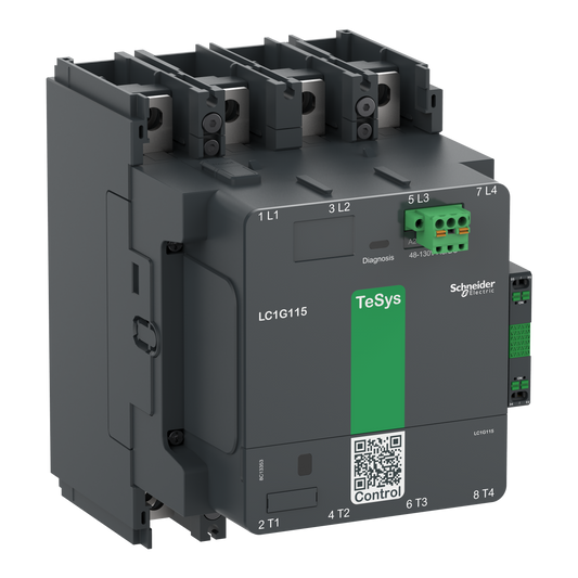 Schneider Electric-LC1G1854LSEN-TeSysG185 4P Std 200-500V ACDC