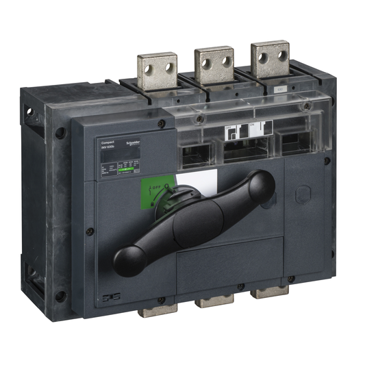 Schneider Electric-31370-ComPacT INS/INV - inter sectionneur coupure visible Interpact INV630b - 3P -630A