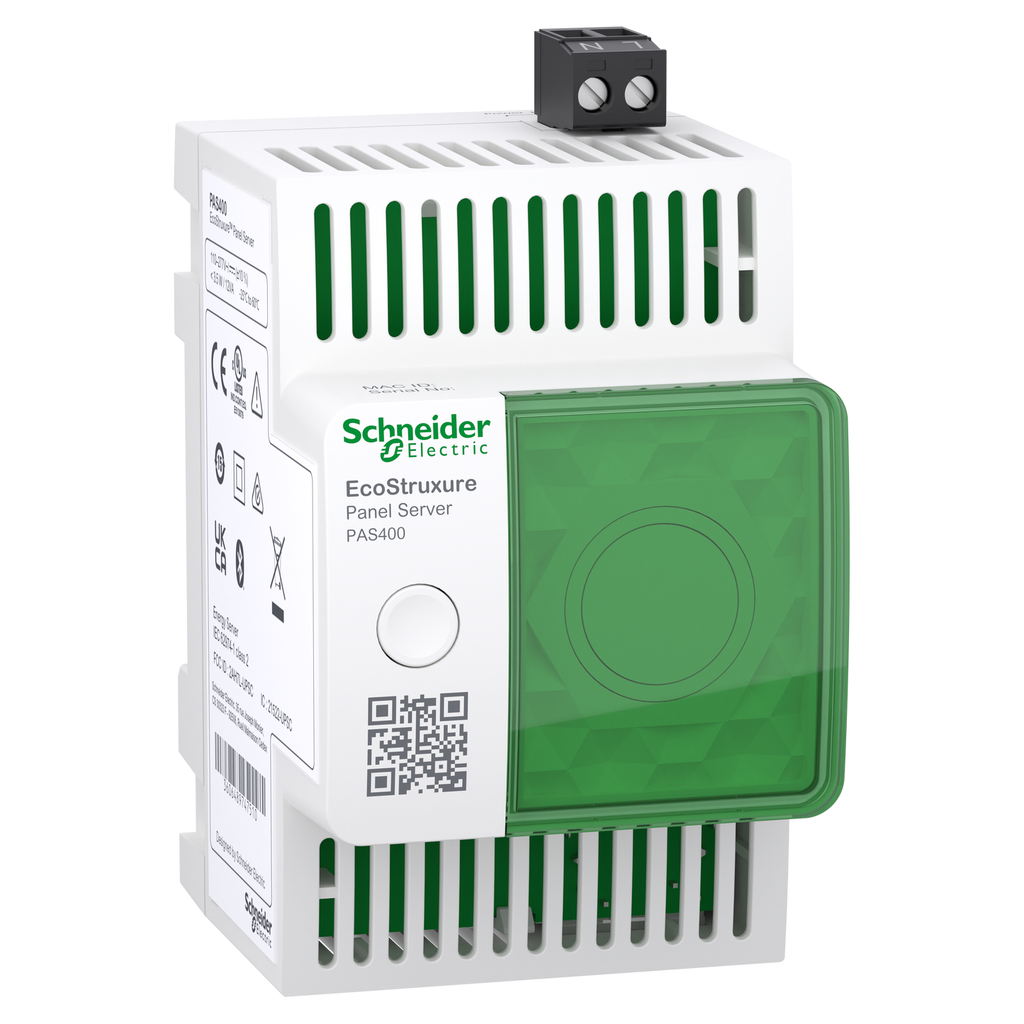 Schneider Electric-PAS400-EnerlinX EcoStruxure Panel Server Entry alim 110 277VACDC