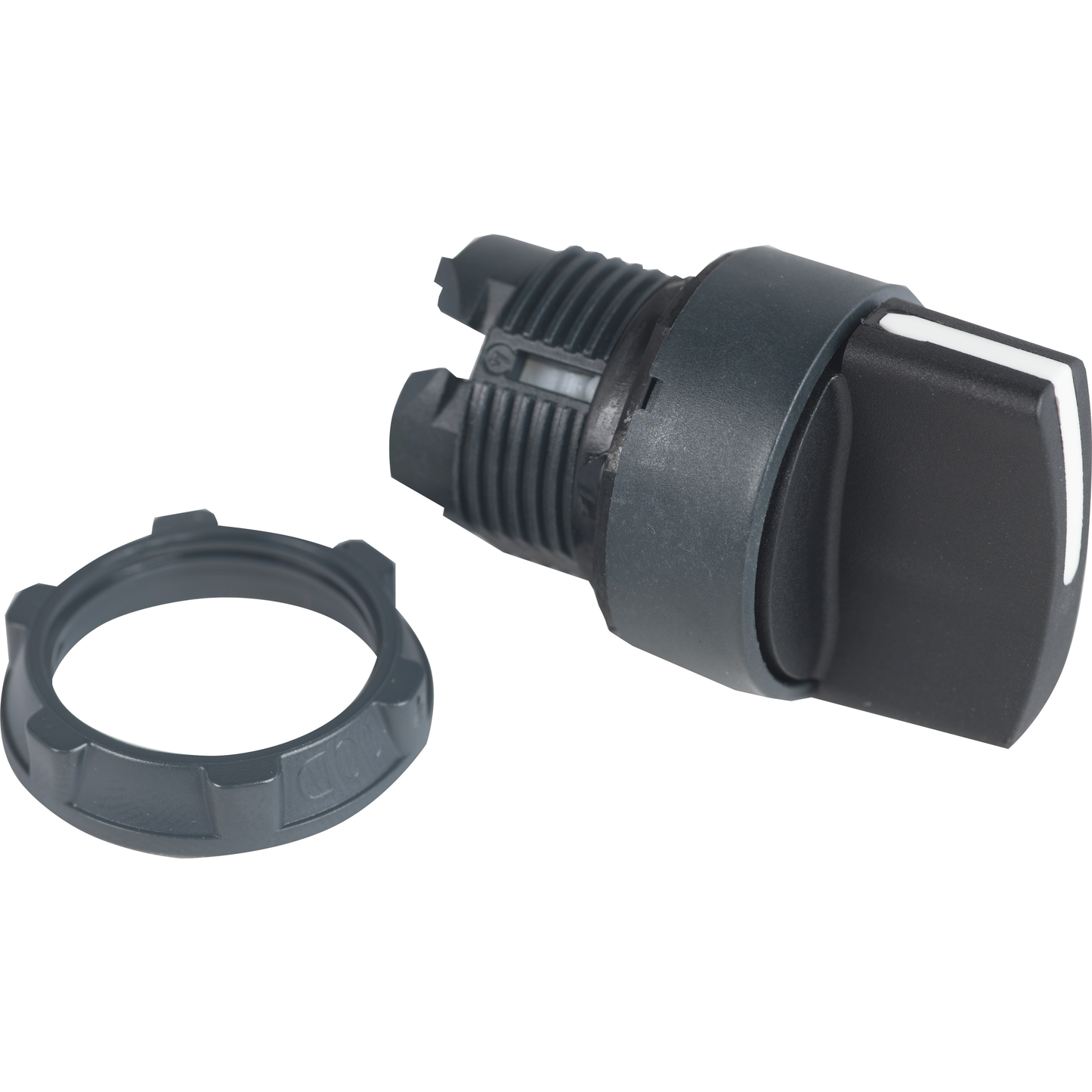 Schneider Electric-ZB5AD2-Harmony XB5 - tête bouton tournant à manette - Ø22 - 2 posit fixes - noir