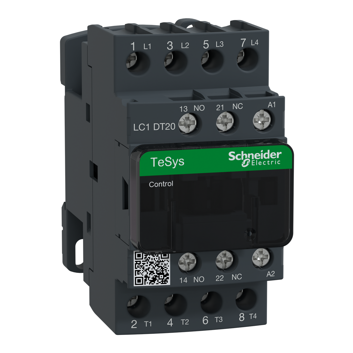 Schneider Electric-LC1DT20U7-TeSys LC1D - contacteur - 4P - AC-1 440V - 20A - bobine 240Vca