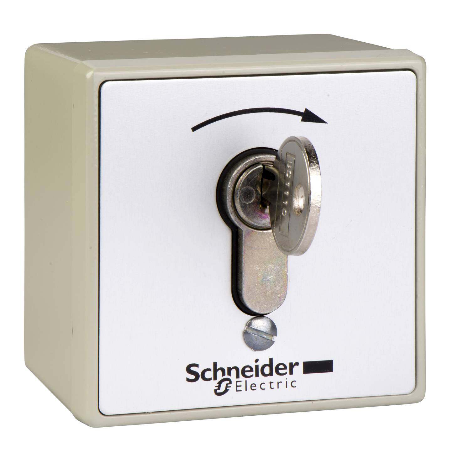 Schneider Electric-XAPS11221N-Harmony XAPS - boîte à boutons - en saillie - inviolable- à serrure
