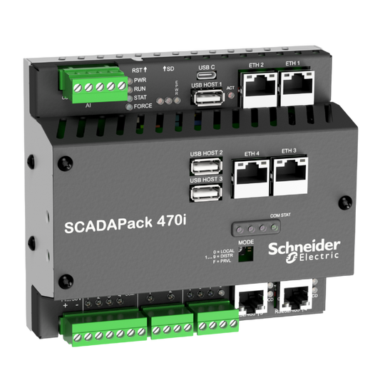 Schneider Electric-TBUP470I-IA50-AA00-SCADAPack 470i - 470+CPULinux
