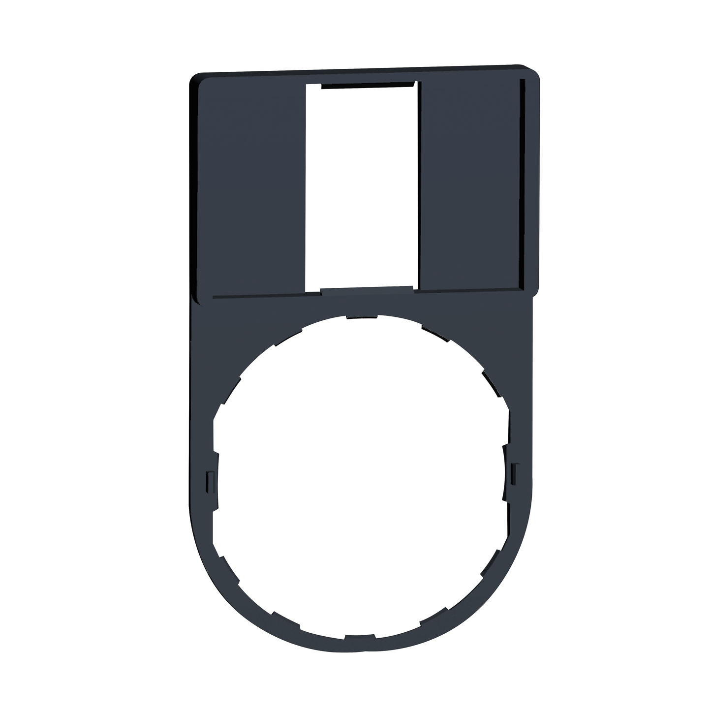 Schneider Electric-ZBZ33-Harmony - porte étiquette plat 30x50 pour étiquette 18x27