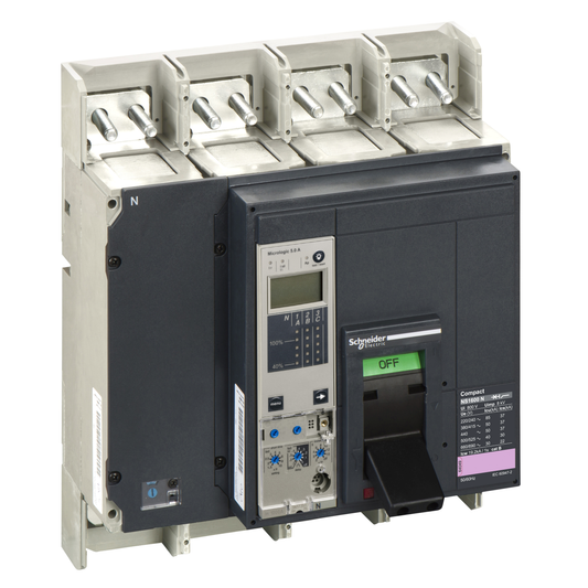 Schneider Electric-33415-ComPact NS1600H - bloc coupure - 4P - 70kA - débrochable électrique