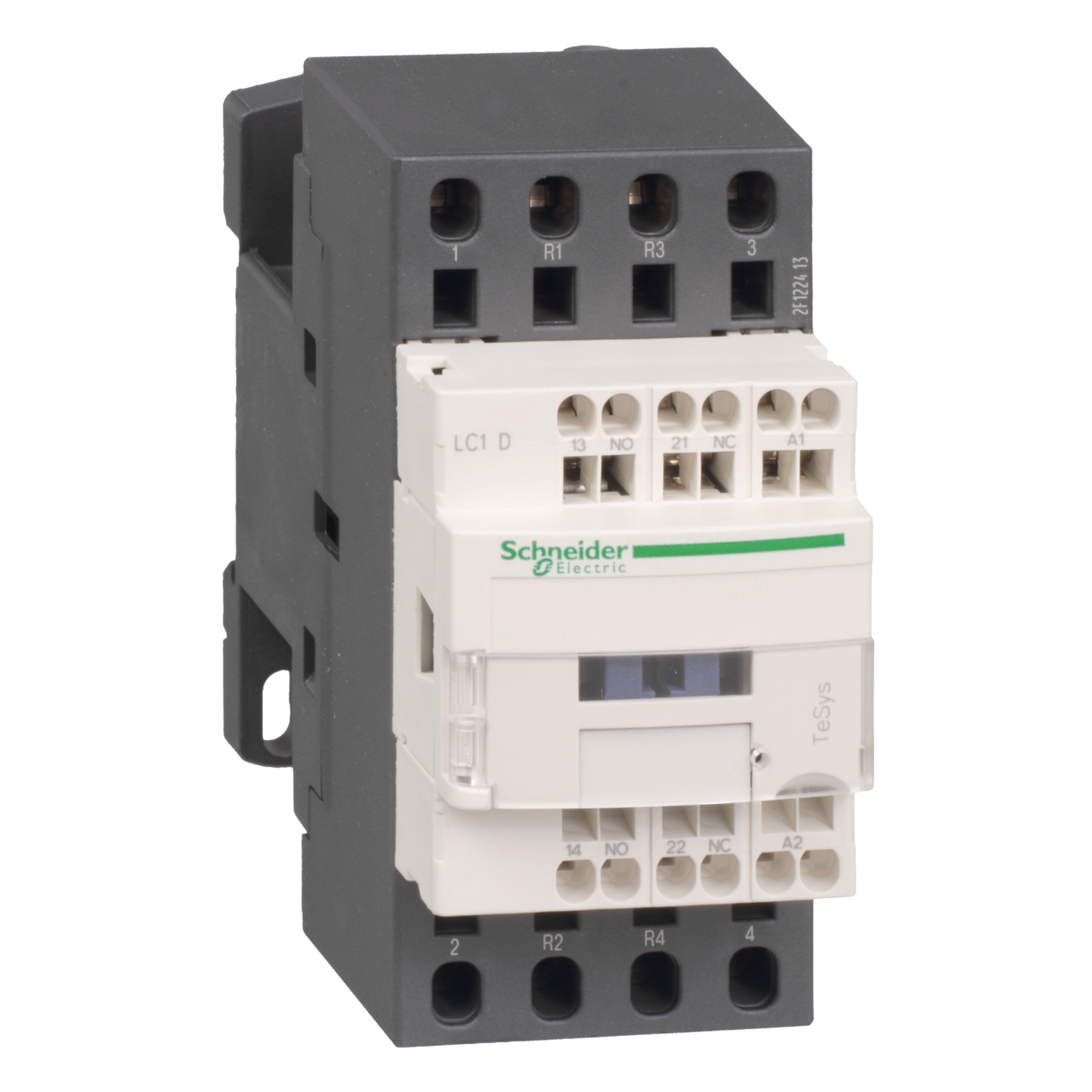 Schneider Electric-LC1D1283BD-TeSys LC1D - contacteur - 4P (2F+2O) - AC-1 440V - 25A - bobine 24Vcc