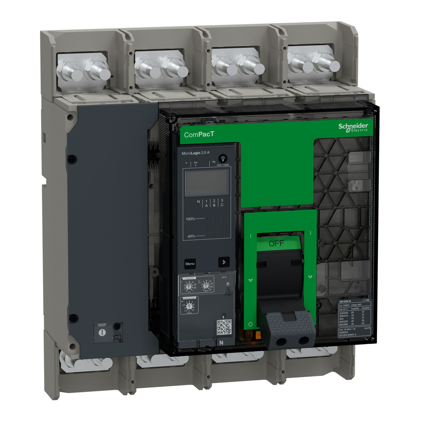 Schneider Electric-C160N42AFM-NS1600N disj ML2.A 1600A 4P FM