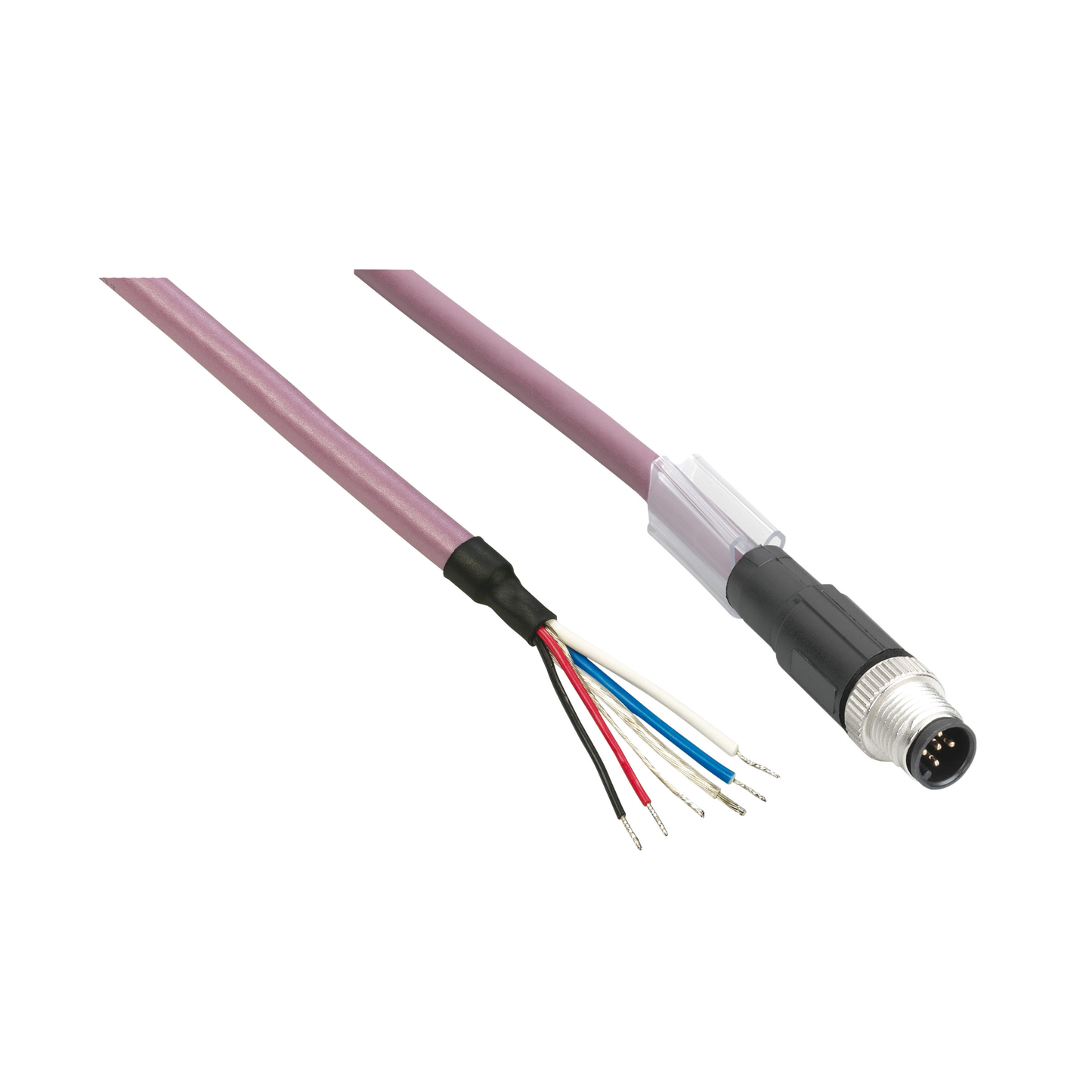 Schneider Electric-TCSXCNDFNX3V-CABLE,STRAIGHT,M8-4P, FEM