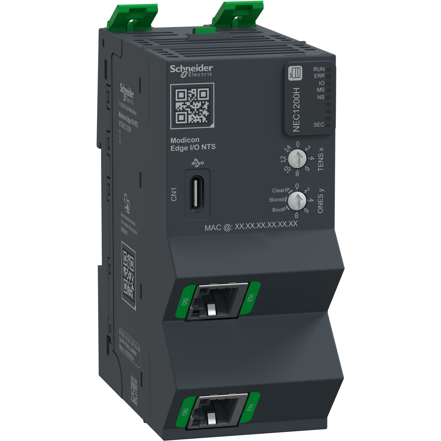 Schneider Electric-NTSNEC1200HK-Eio NTS H NIM ETH2RJ45 Mod+B+T