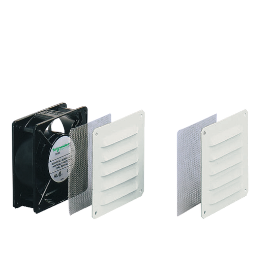 Schneider Electric-NSYCVF54M230MM2-ClimaSys - ventilateur - 54m3/h - 230V - avec 2 grilles et 2 filtres