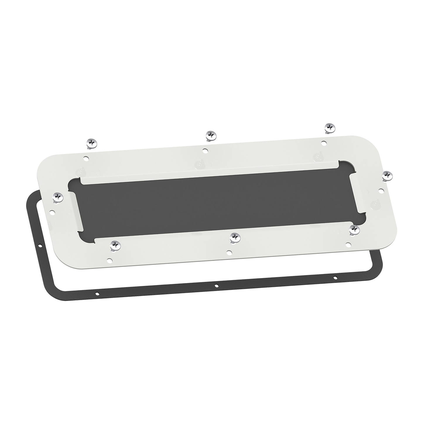 Schneider Electric-NSYTLCME-PanelSeT Accessoires - plaque passe-câbles FlexiCable - S3D - acier - 245x130mm