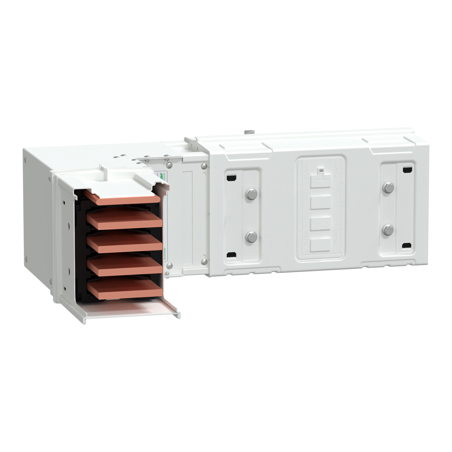 Schneider Electric-KSA1000DLC401-Canalis KSA - coude 1000A montage gauche ou droite