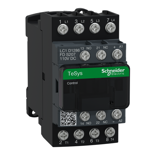 Schneider Electric-LC1D1286FDS207-CONTACTEUR CONT 12A 2P 2R