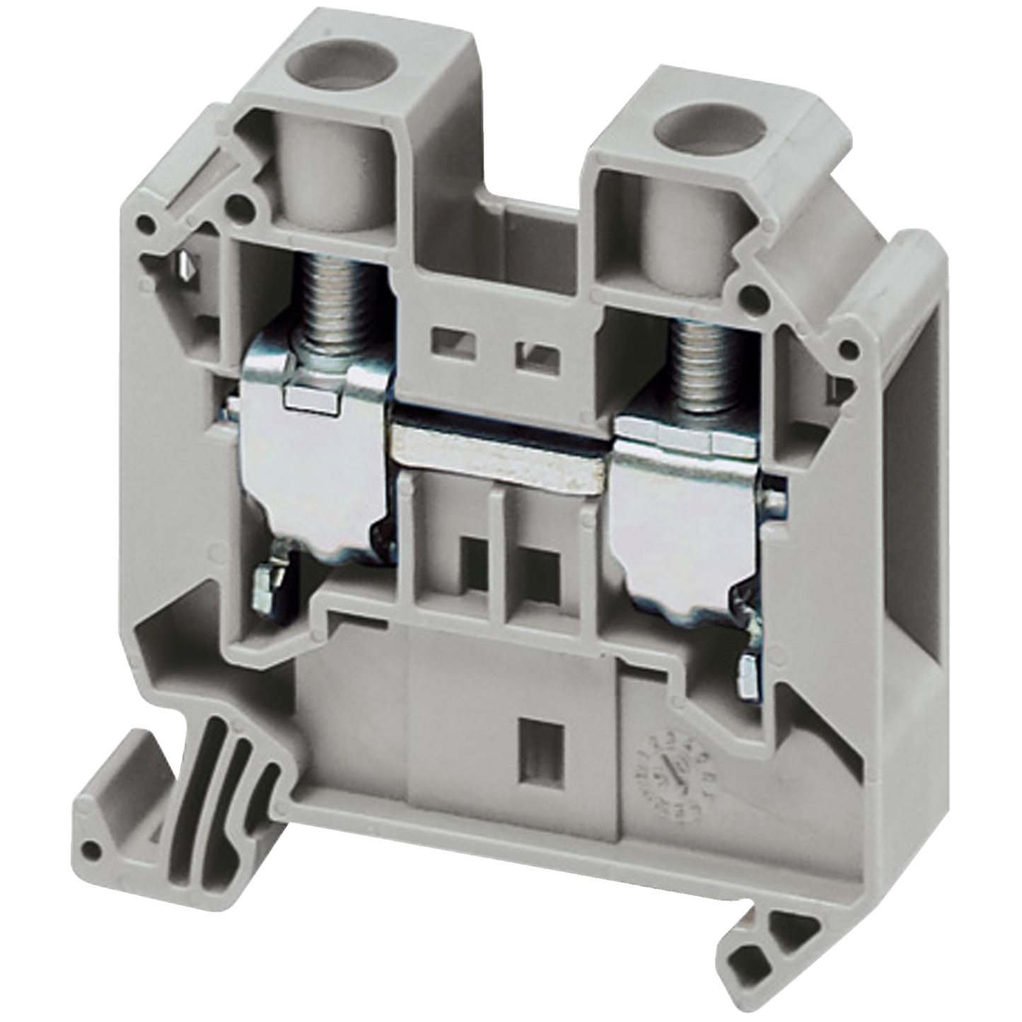 Schneider Electric-NSYTRV162-Borne à vis - passant - 2 points - 16mm² - gris