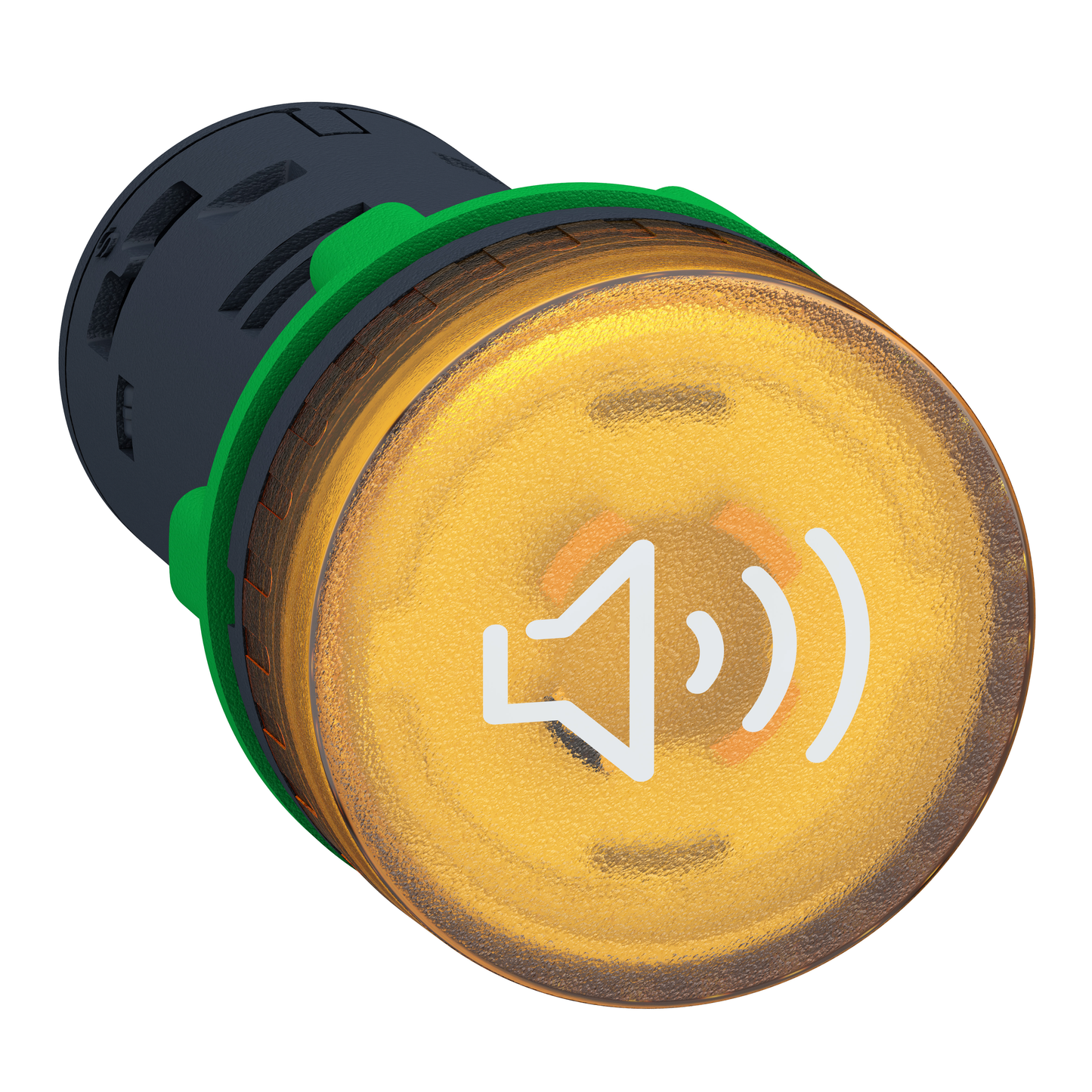 Schneider Electric-XB5KS2B8-Harmony XB5 - buzzer lumineux - Ø22 - 90dB - orange - 24V - racc bornier