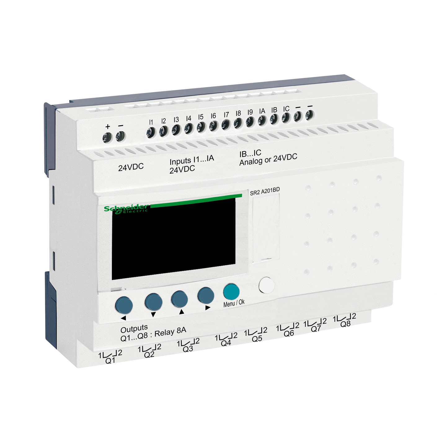 Schneider Electric-SR2A201BD-ML 20 E S REL. 24VDC ECRA