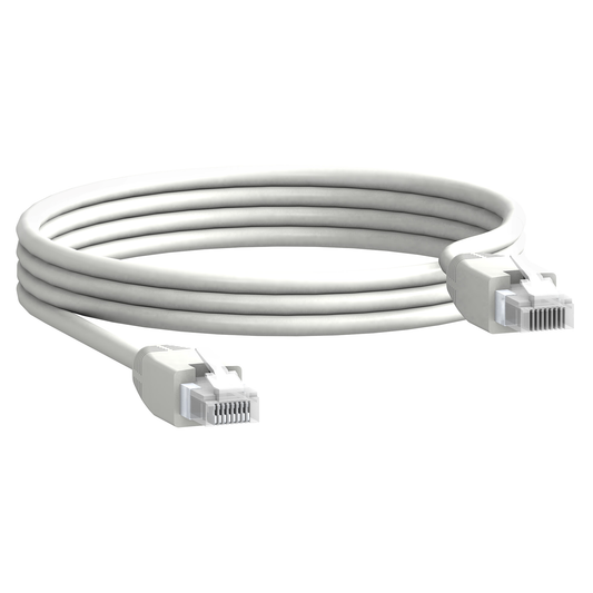 Schneider Electric-TRV00803-EnerlinX - Cordons RJ45/RJ45 mâle pour câblage ULP - longueur 0,3m - Lot de 10
