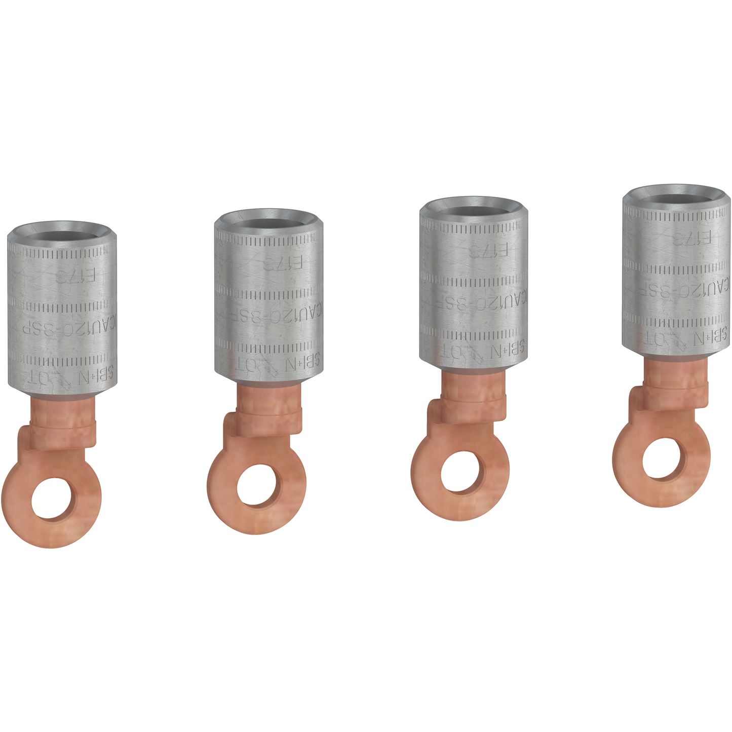 Schneider Electric-LV426977-ComPacT NSXm - 4 cosses à sertir câble aluminium 120mm² - séparateur de phases