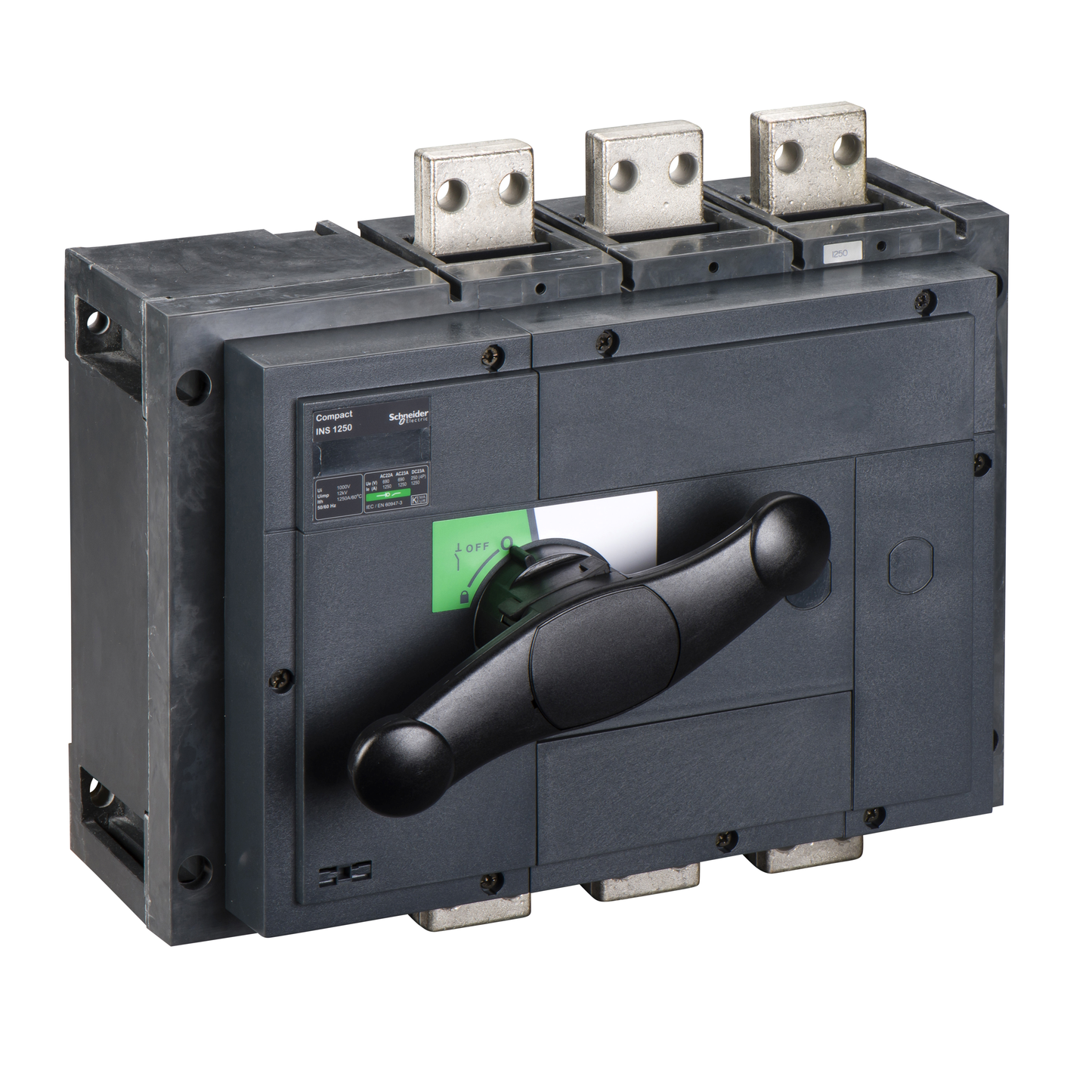 Schneider Electric-31334-ComPact INS - InterPact - interrupteur sectionneur INS1250 - 1250A - 3P
