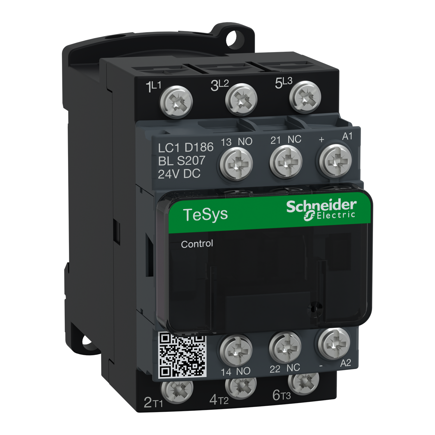 Schneider Electric-LC1D186BLS207-TeSys D - Contacteur tesys lc1d 3p ac3 440v 18 a bobine 24 vcc