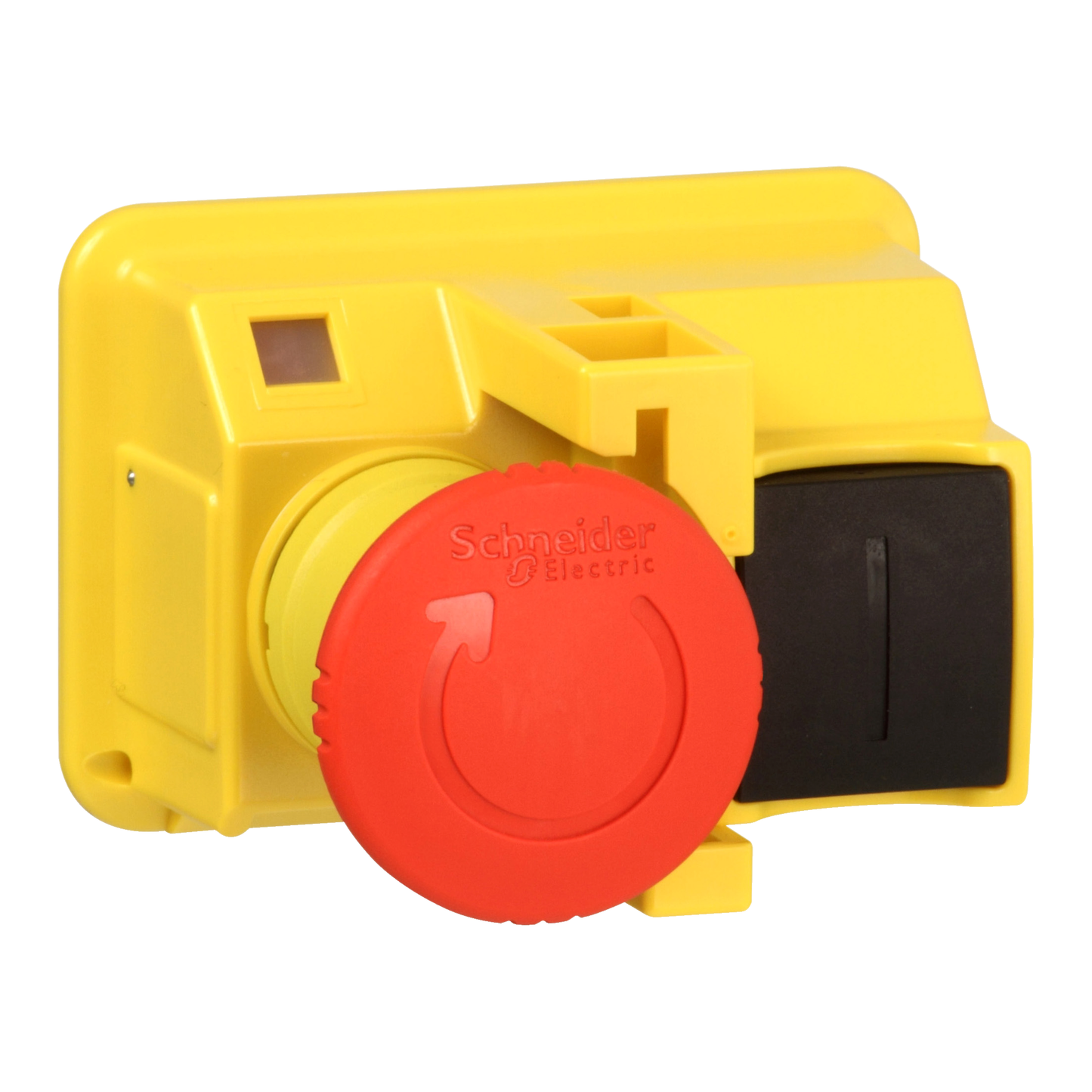 Schneider Electric-GV2K031-TeSys GV - tête pour bouton-poussoir Ø40mm - tourner pr déverrou.- Ø22mm - rouge