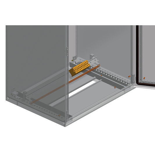 Schneider Electric-NSYETF-PanelSeT Accessoires - Patte support bornier combinée SF
