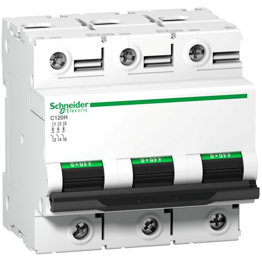 Schneider Electric-A9N18511-C120H 3P 63A COURBE D