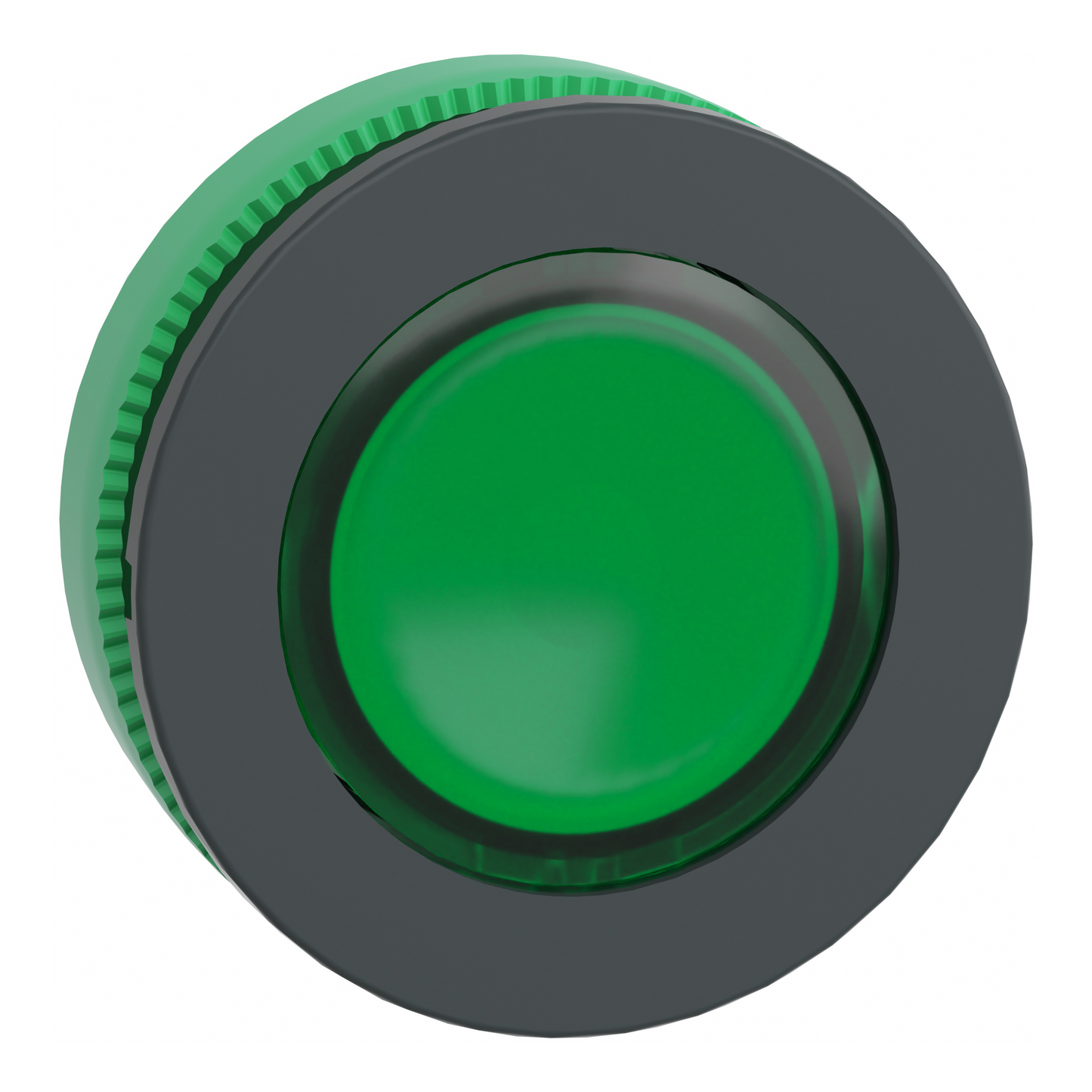 Schneider Electric-ZB5FH033-Harmony XB5 - tête bouton pousser-pousser lumineux - flush - vert