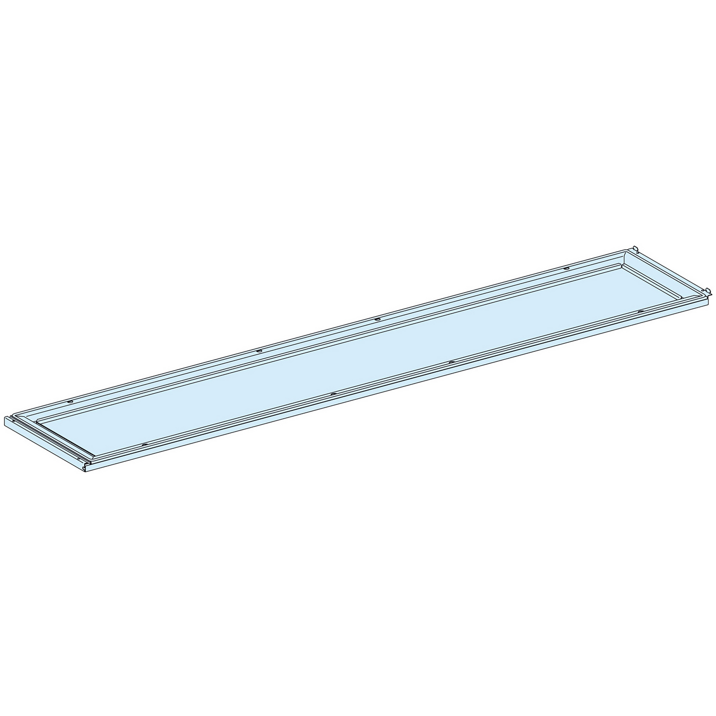 Schneider Electric-LVS08756-PrismaSeT P - Panneau latéral association - IP55 - L400 - lot de 2