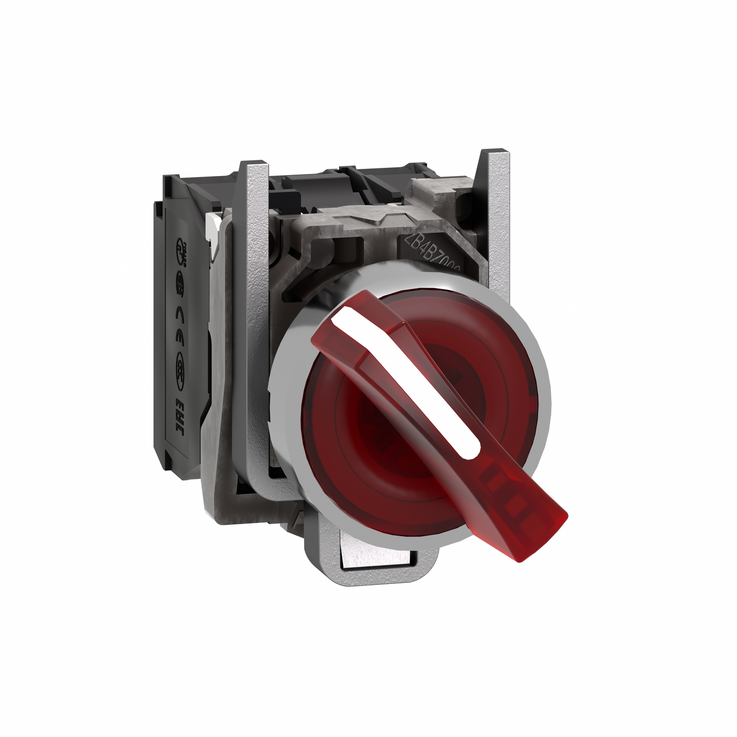 Schneider Electric-XB4BK124M5-BOUTON TOURNANT LUMINEUX ROUGE DIAM 22