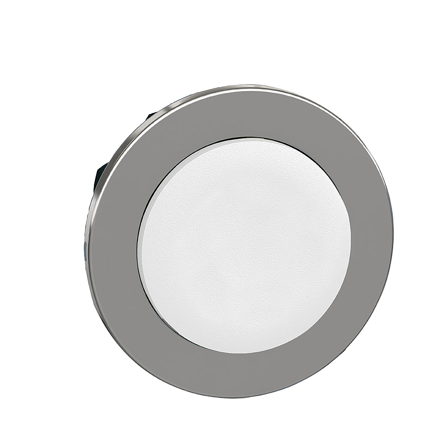 Schneider Electric-ZB4FL1-Harmony XB4 - tête bouton poussoir à impulsion - flush - dépassant - blanc