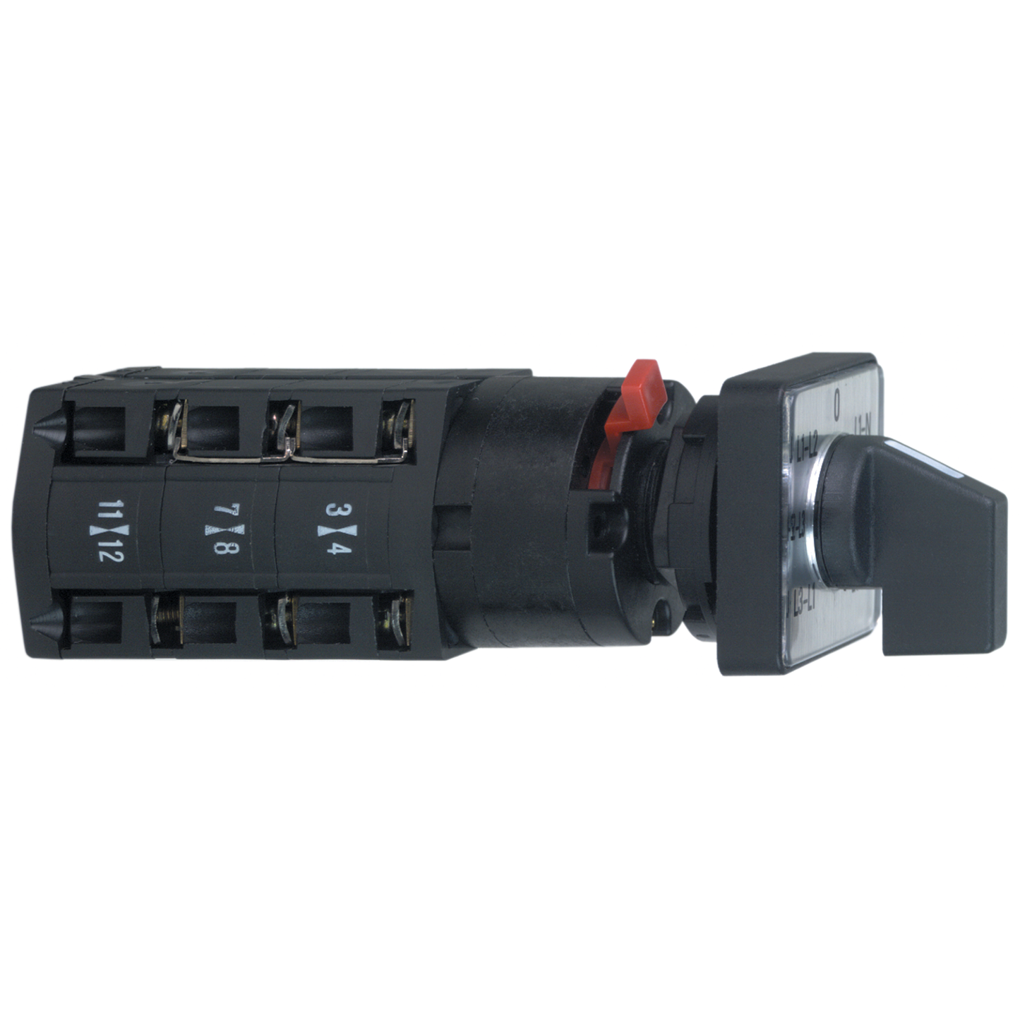 Schneider Electric-K10D024MCH-Harmony - sélecteur de voltm. à came - 3L - 45° - 10A - fixation Ø16/22mm