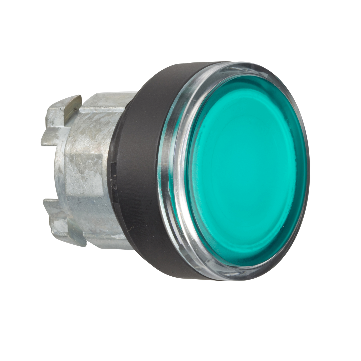 Schneider Electric-ZB4BW337-Harmony XB4 -tête pour bouton poussoir lumineux - diam 22 - vert