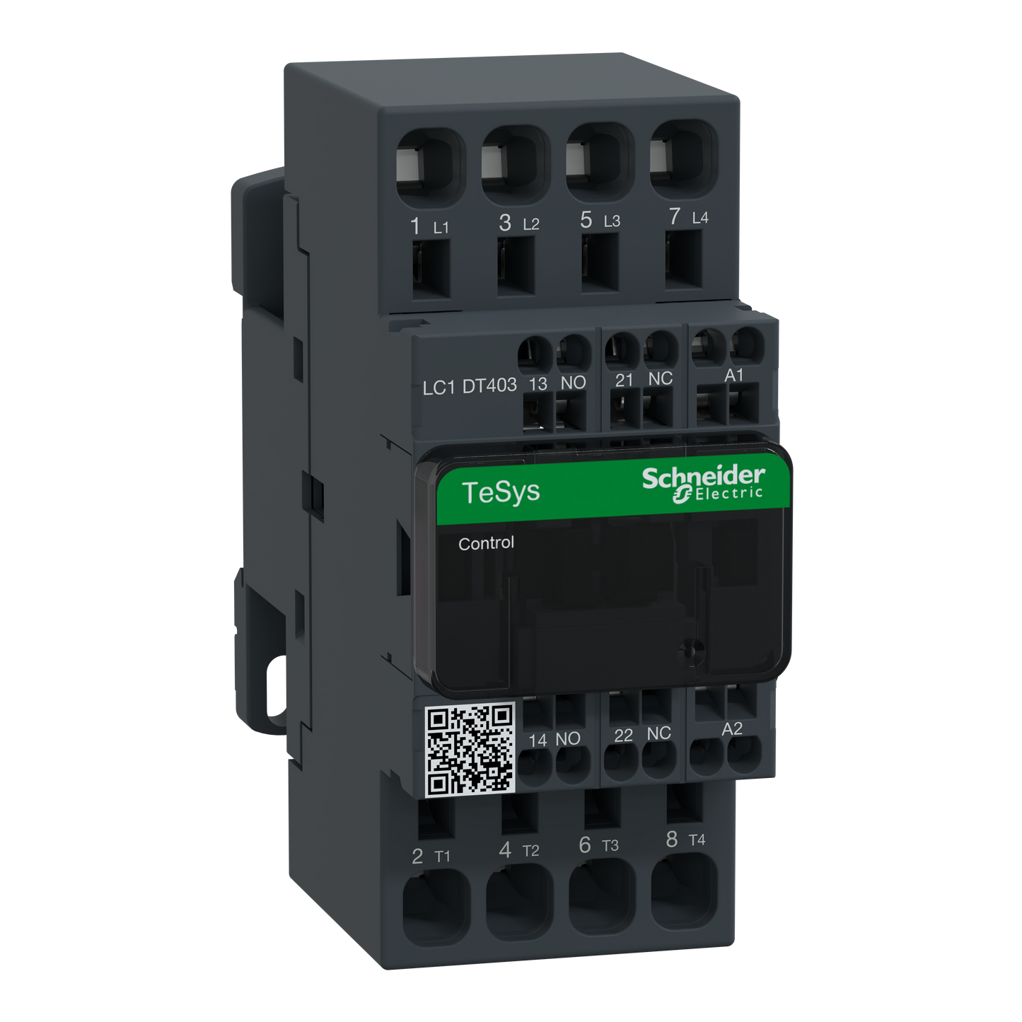 Schneider Electric-LC1DT203B7-TeSys LC1D - contacteur - 4P - AC-1 440V - 20A - bobine 24Vca