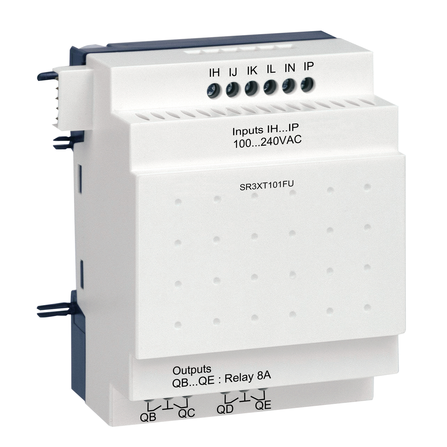 Schneider Electric-SR3XT101FU-Zelio Logic - module d'extension E/S TOR - 10 entrées/sorties - 100..240Vca